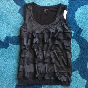 ✨Loft Ruffle sleeve-less Top✨